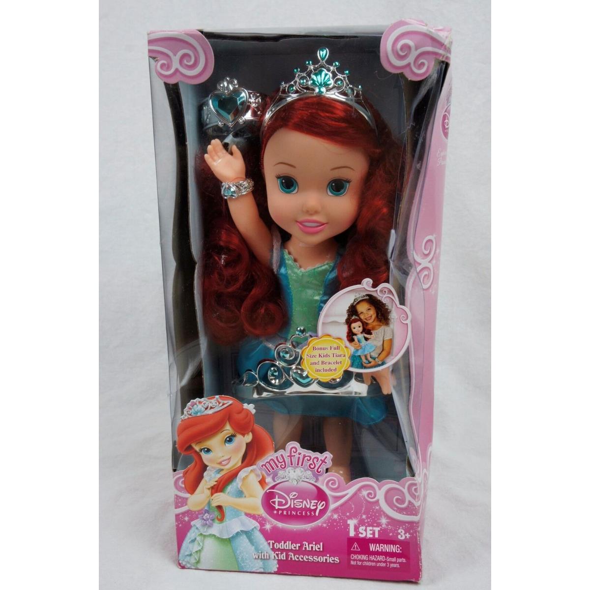 MY First Disney Princess Little Mermaid Toddler Ariel Doll W/ Kid Accessories