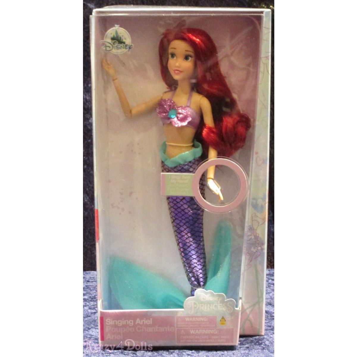 Disney 11 Ariel Singing Doll The Little Mermaid