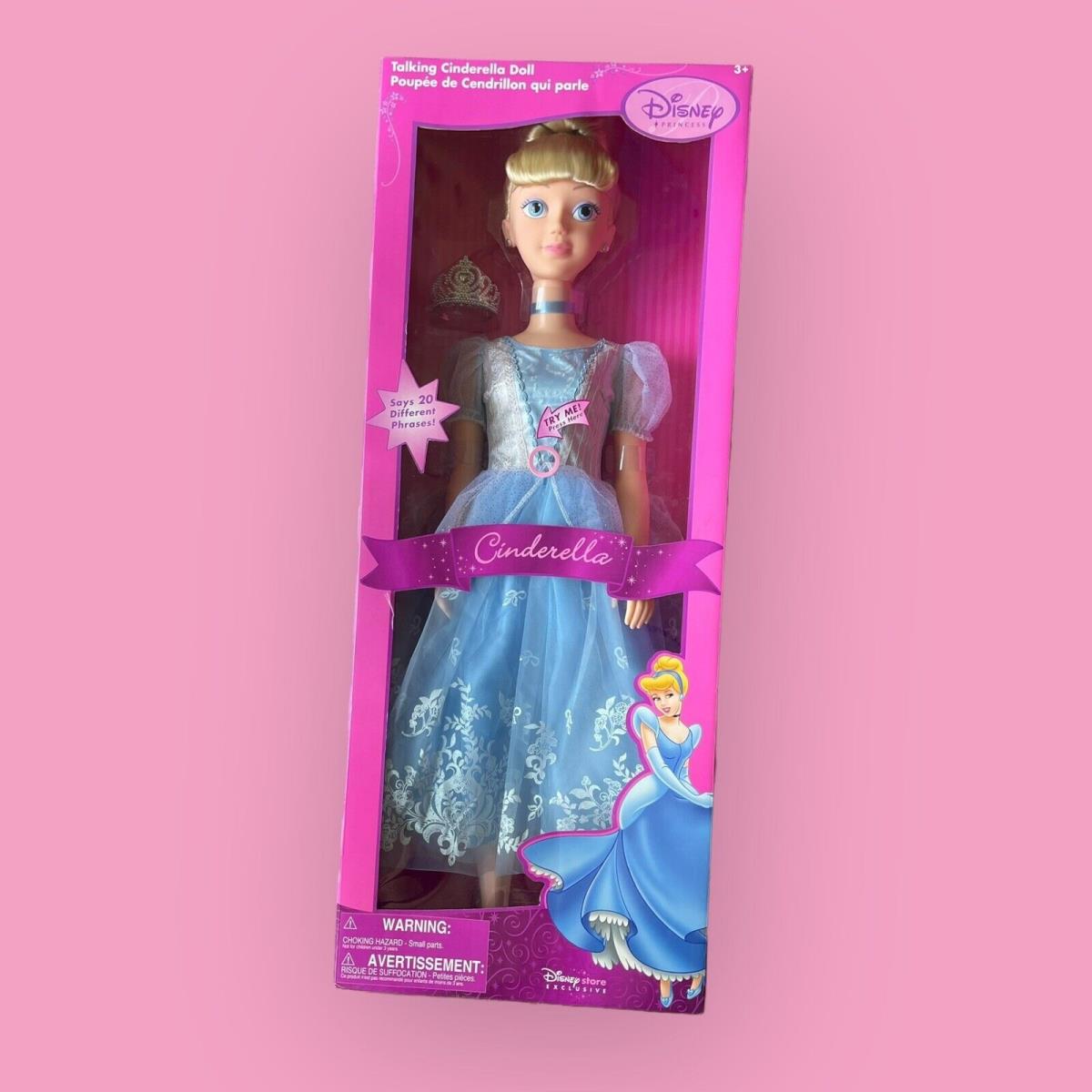 Disney Princess Talking Cinderella Doll Rare Disney Store Exclusive 38