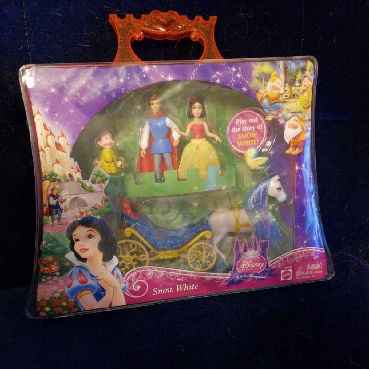 Disney Princess Little Kingdom Snow White Fairytale On The Go Story Bag Htf