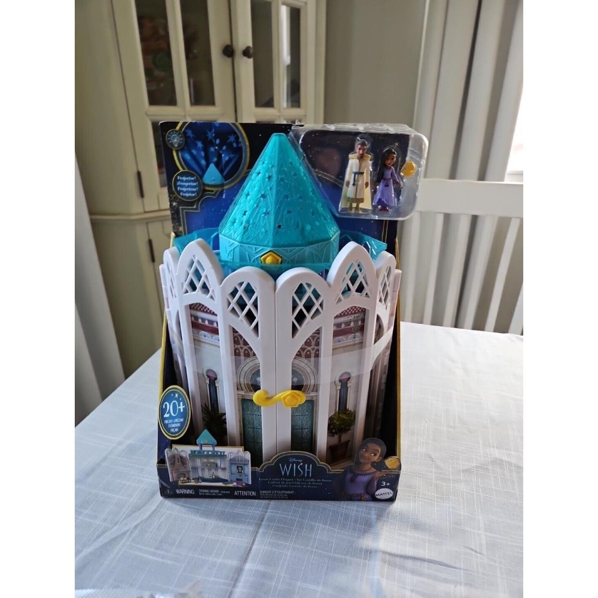 Disney`s Wish Rosas Castle Playset with 2 Posa Mini Dolls Star Figure