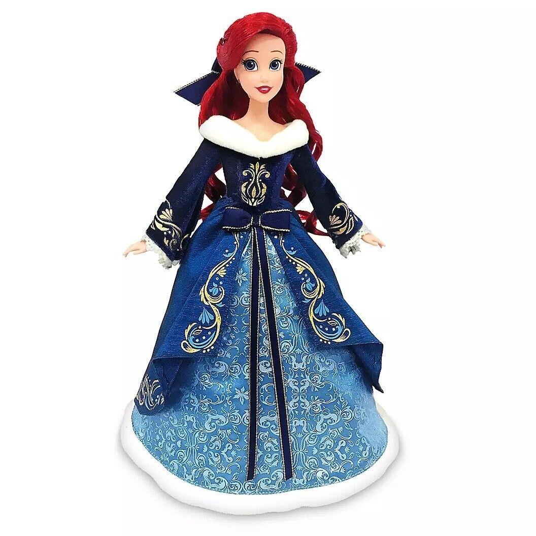 Disney Store Ariel Doll The Little Mermaid 2020 Holiday Special Edition 11 - Doll Hair: Red