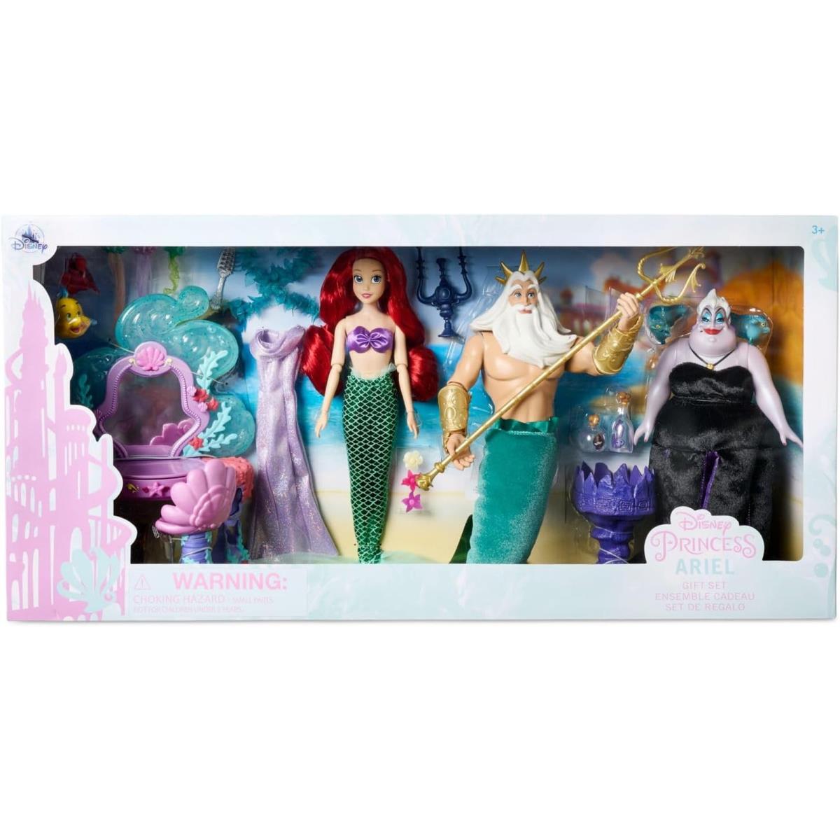 Disney Princess The Little Mermaid Ariel Gift Set Classic Doll Ultimate Toy