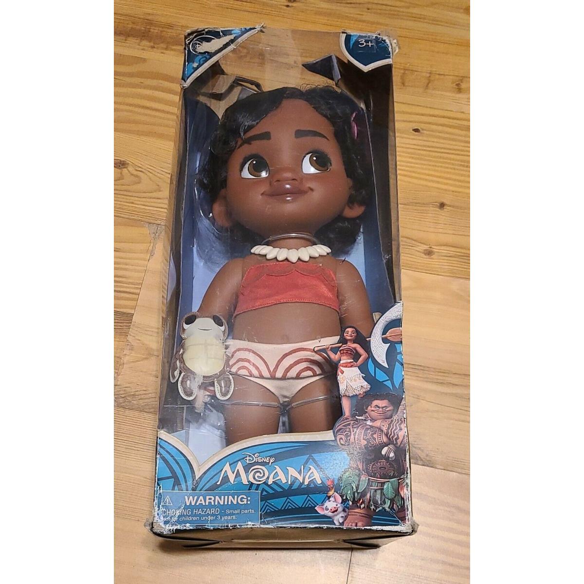 Disney Designer 15 Toddler Doll Moana with Turtle Pet