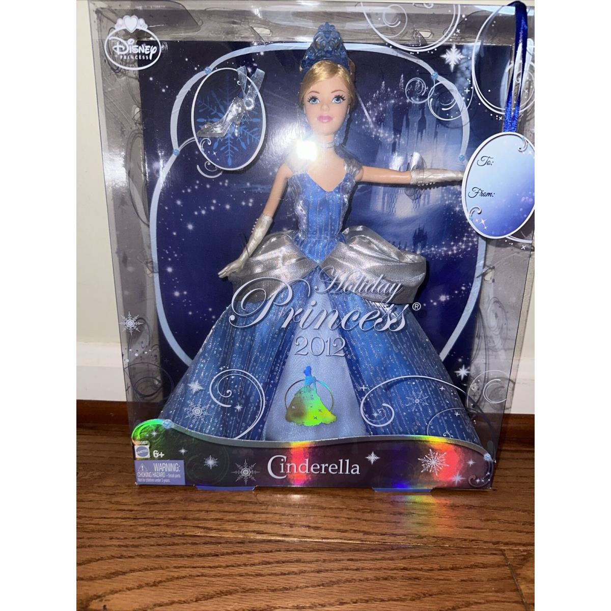 Disney Princess Cinderella Holiday 2012 Barbie Doll + Keepsake Ornament