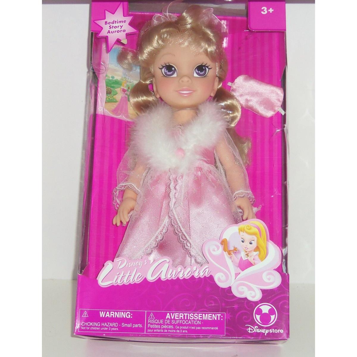 Disney Store Sleeping Beauty Doll Bedtime Story Little Aurora Princess Retired