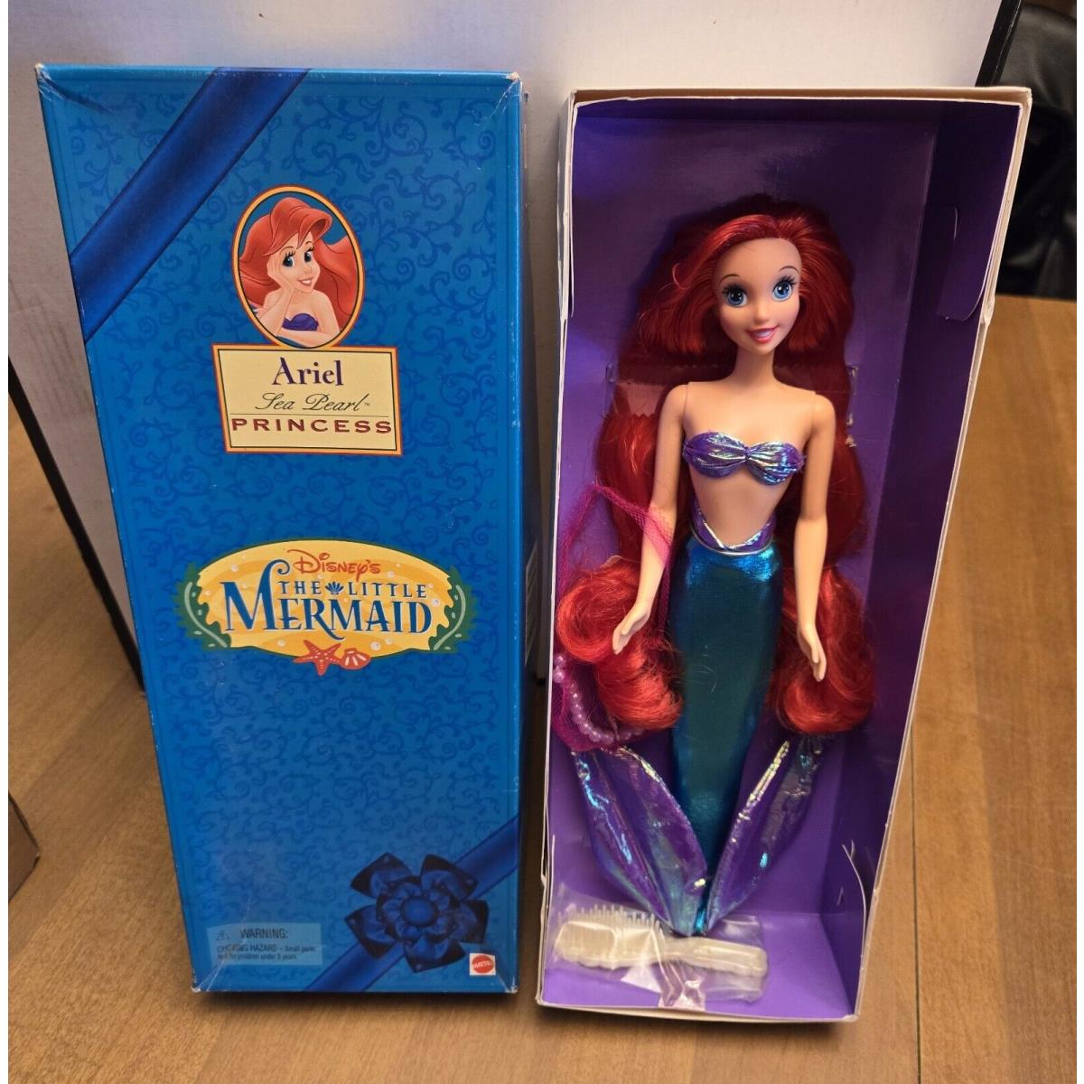 Nrfb Vintage 1997 Disney Little Mermaid Ariel Sea Pearl Princess DOLL-11 Tall