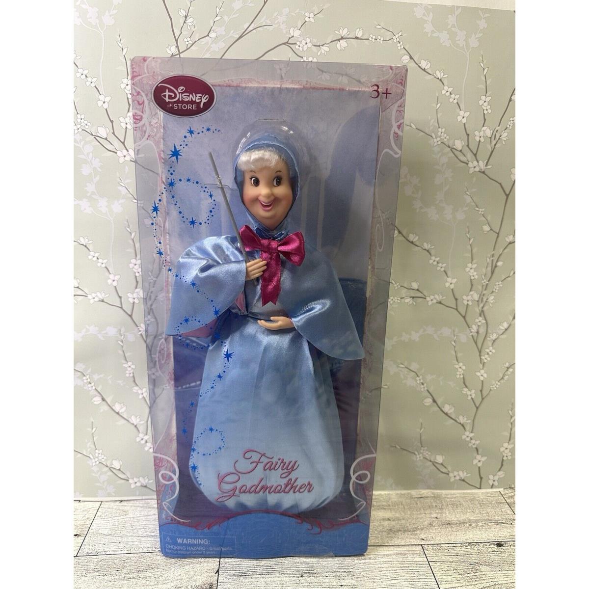 Disney Store Fairy Godmother Retired 12 Doll Classic Doll