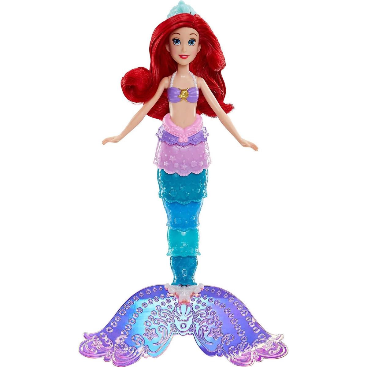 Disney Princess Rainbow Reveal Ariel Color Change Doll Water Toy Inspired