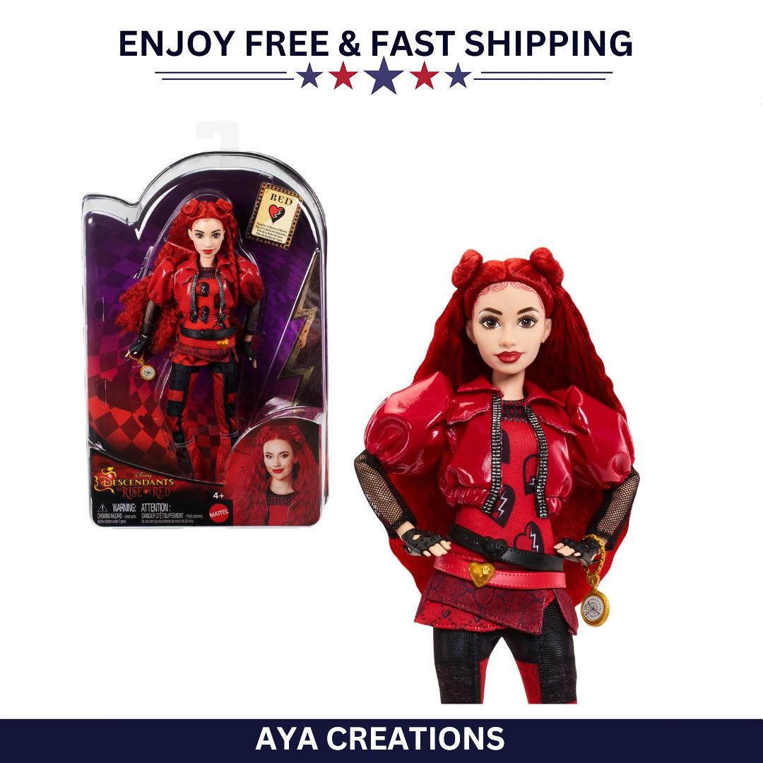 Disney Descendants The Rise of Red Fashion Doll Accessories Queen of Hearts