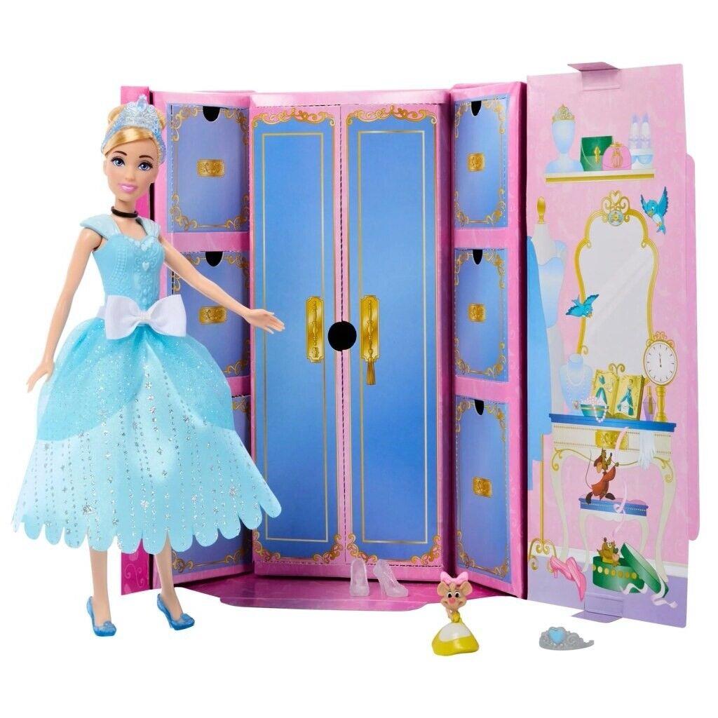 Mattel Disney Princess Fashion Surprise Cinderella Doll Toy HMK53