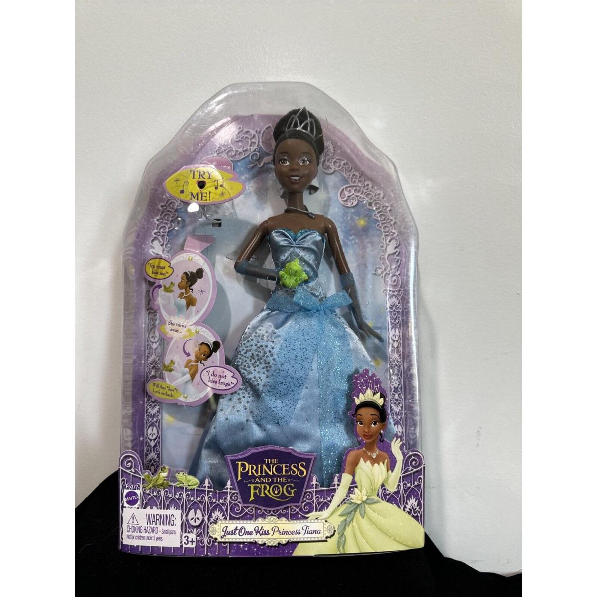 The Princess and The Frog Just One Kiss Princess Tiana Disney Princess Doll