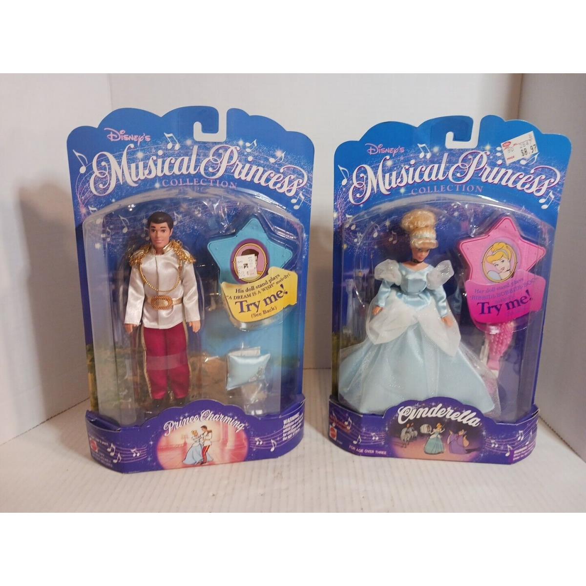 Disney Musical Princess X2. 1994. Prince Charming/cinderella