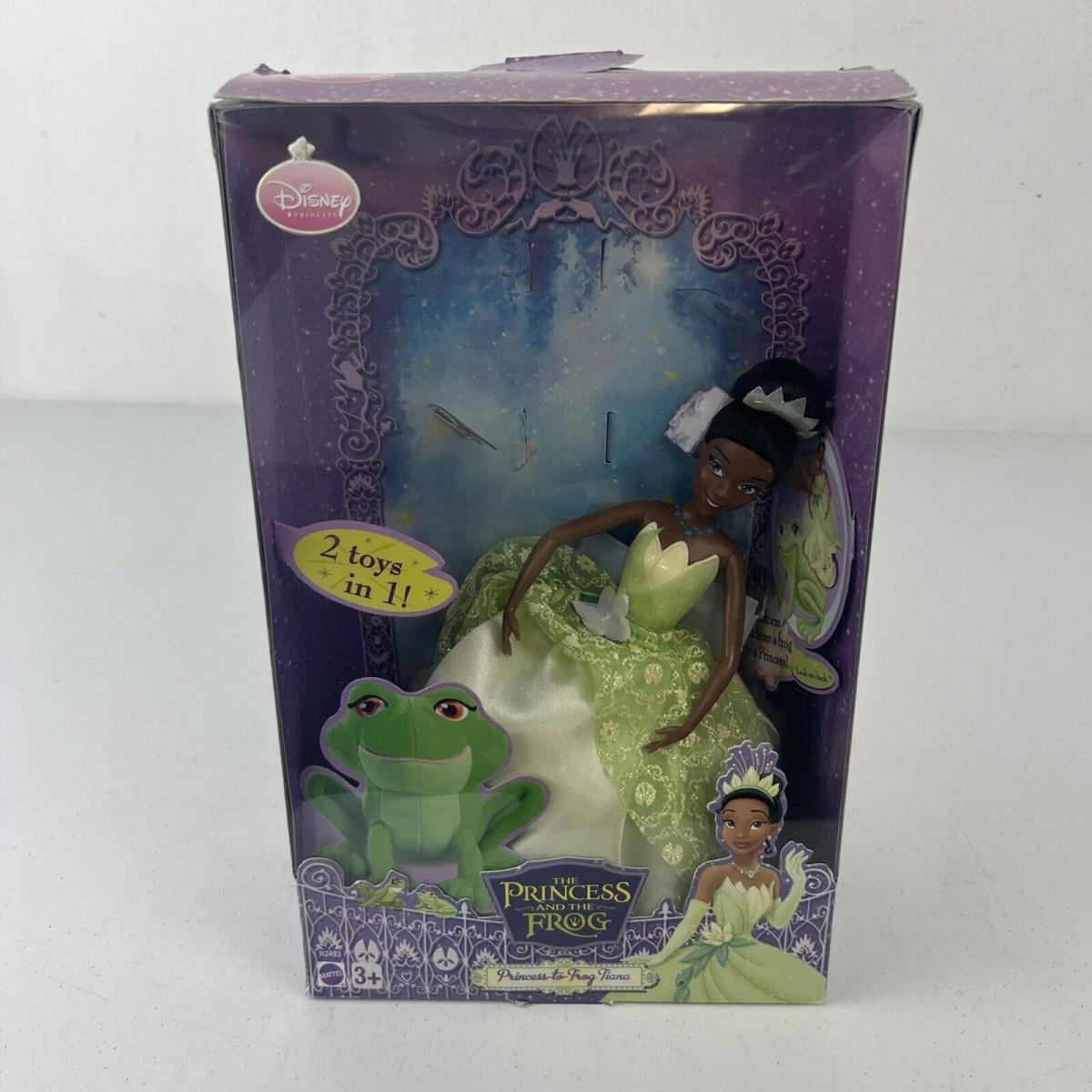 Disney The Princess and The Frog Transforming Princess-to-frog Tiana Doll Read