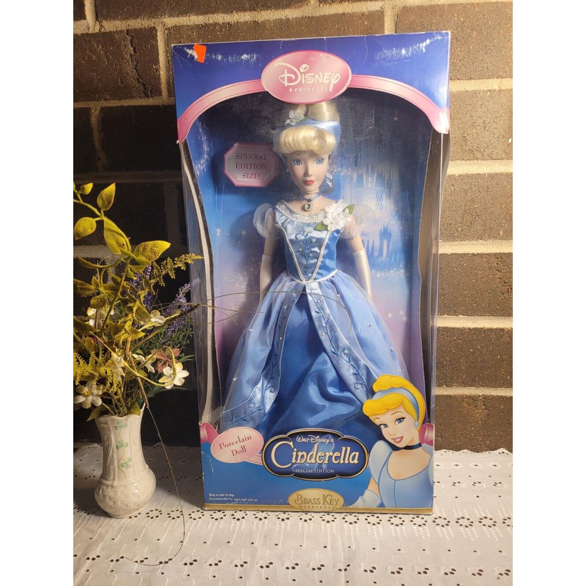 Brass Key Disney Princess Cinderella Porcelain Doll Special Edition