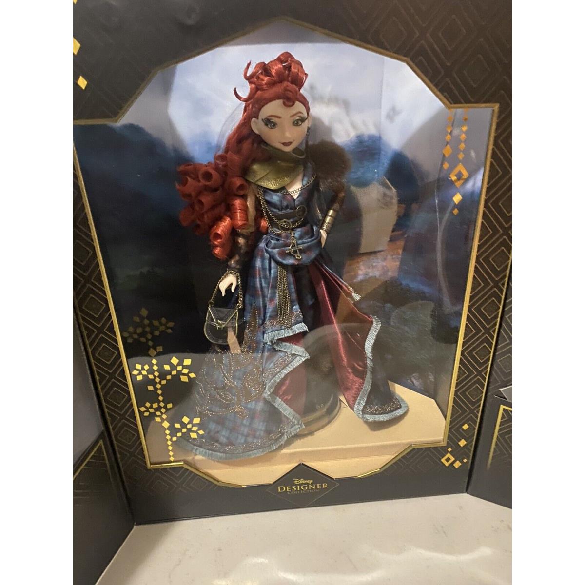 Disney Limited Edition Designer Collection Merida Doll 1 OF 9800 Dented Box