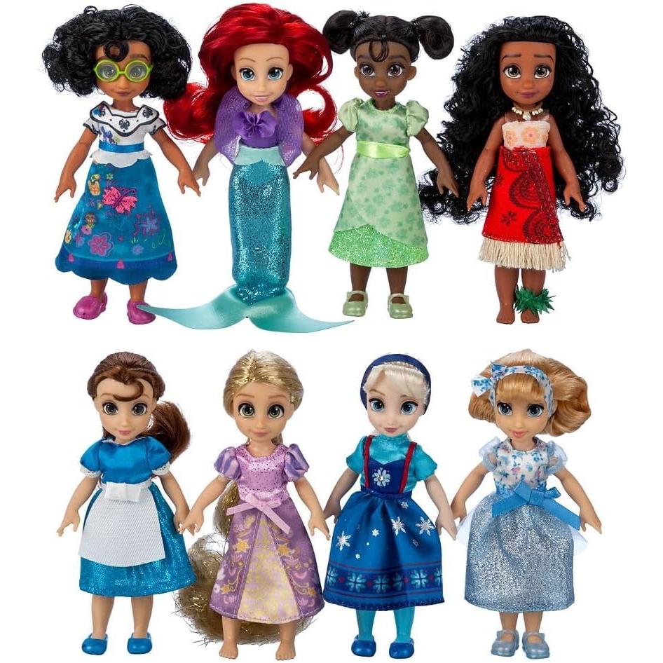 Disney Once Upon a Story Collection Mini Doll Gift Set 5-Inch Collectible Toy