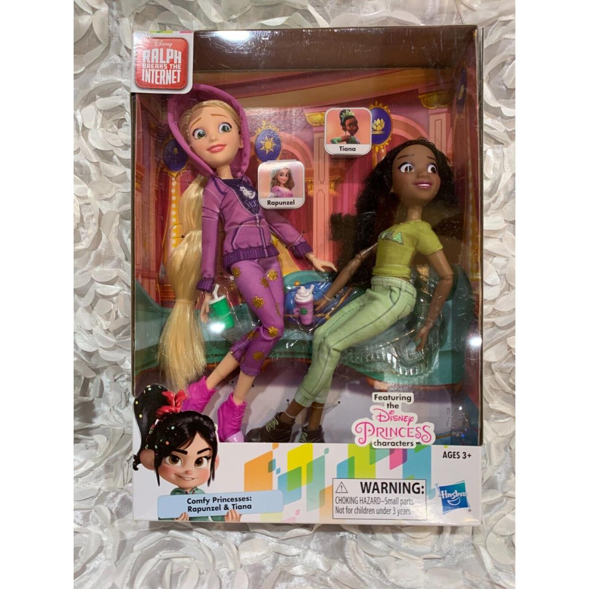 Ralph Breaks The Internet Disney Comfy Princesses Tiana Rapunzel