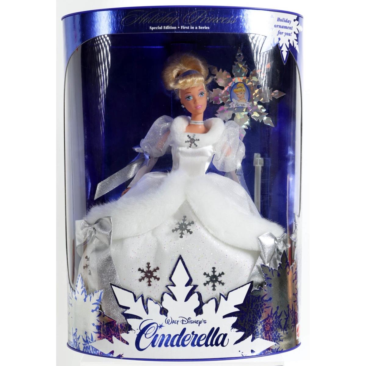 Walt Disney`s Cinderella Doll Holiday Princess Special Edition - 16090 Nrfb 1996