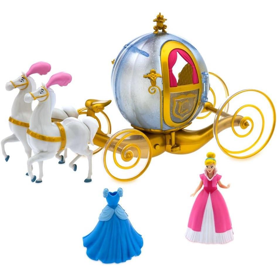 Disney Princess Cinderella Horse and Carriage Playset Light-up Pumpkin Coach