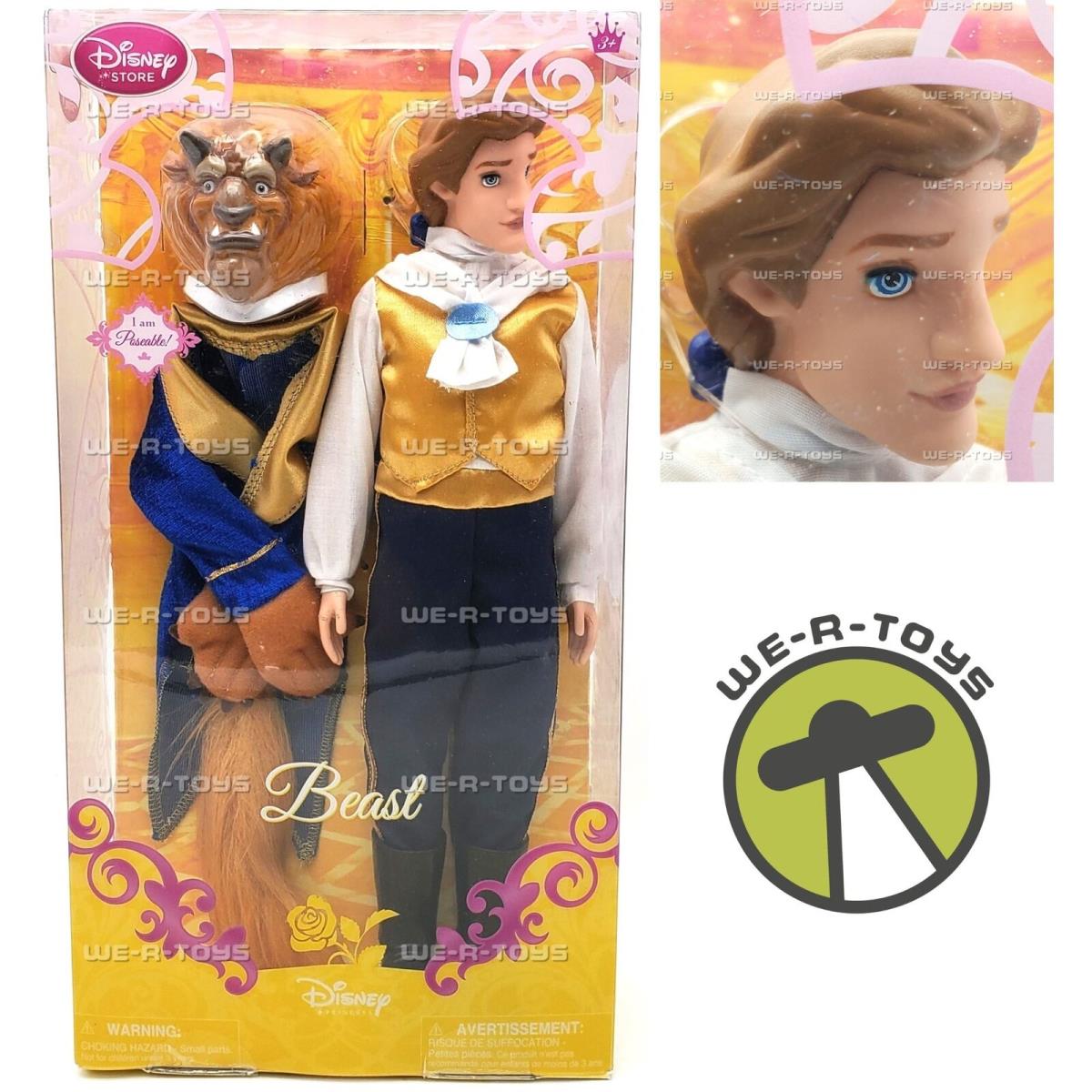 Disney Princess Beauty and The Beast Poseable Beast Doll Nrfb