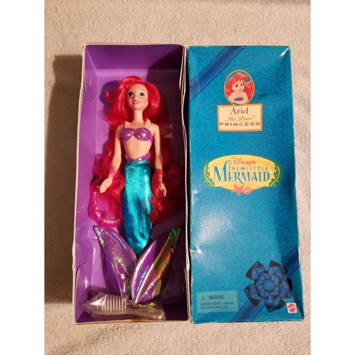 Mattel Disney The Little Mermaid Ariel Sea Pearl Princess 11 Doll 1997