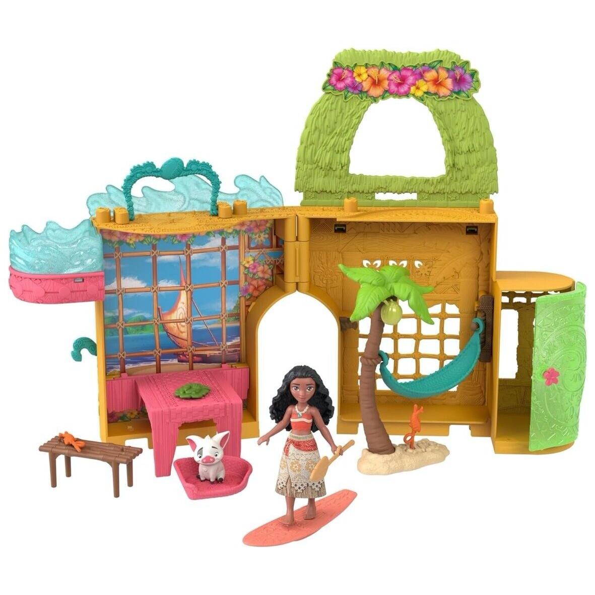 Mattel Disney Princess Little Doll and Magical Surprises Vaiana Set HXK09