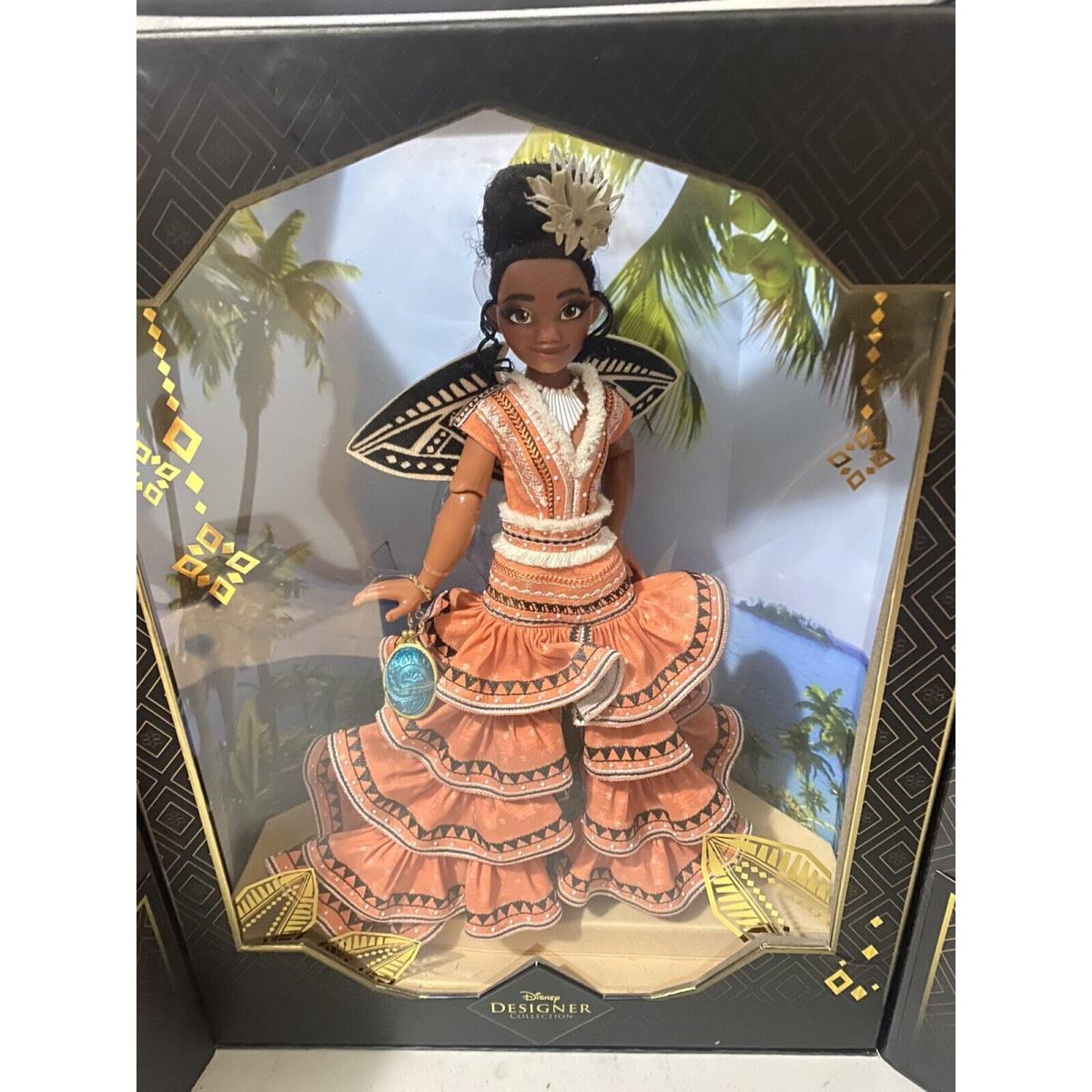 Moana Limited Edition Doll Disney Designer Collection 1 Of 9800 Princess