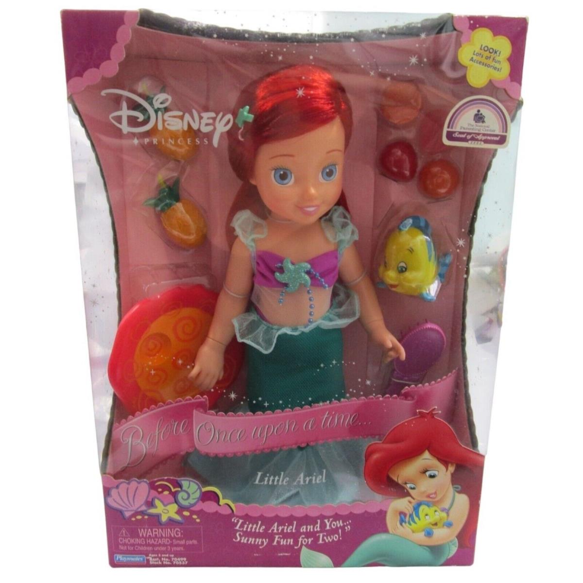 Vintage Disney Princess Little Ariel Doll Accessories Set Box Damage