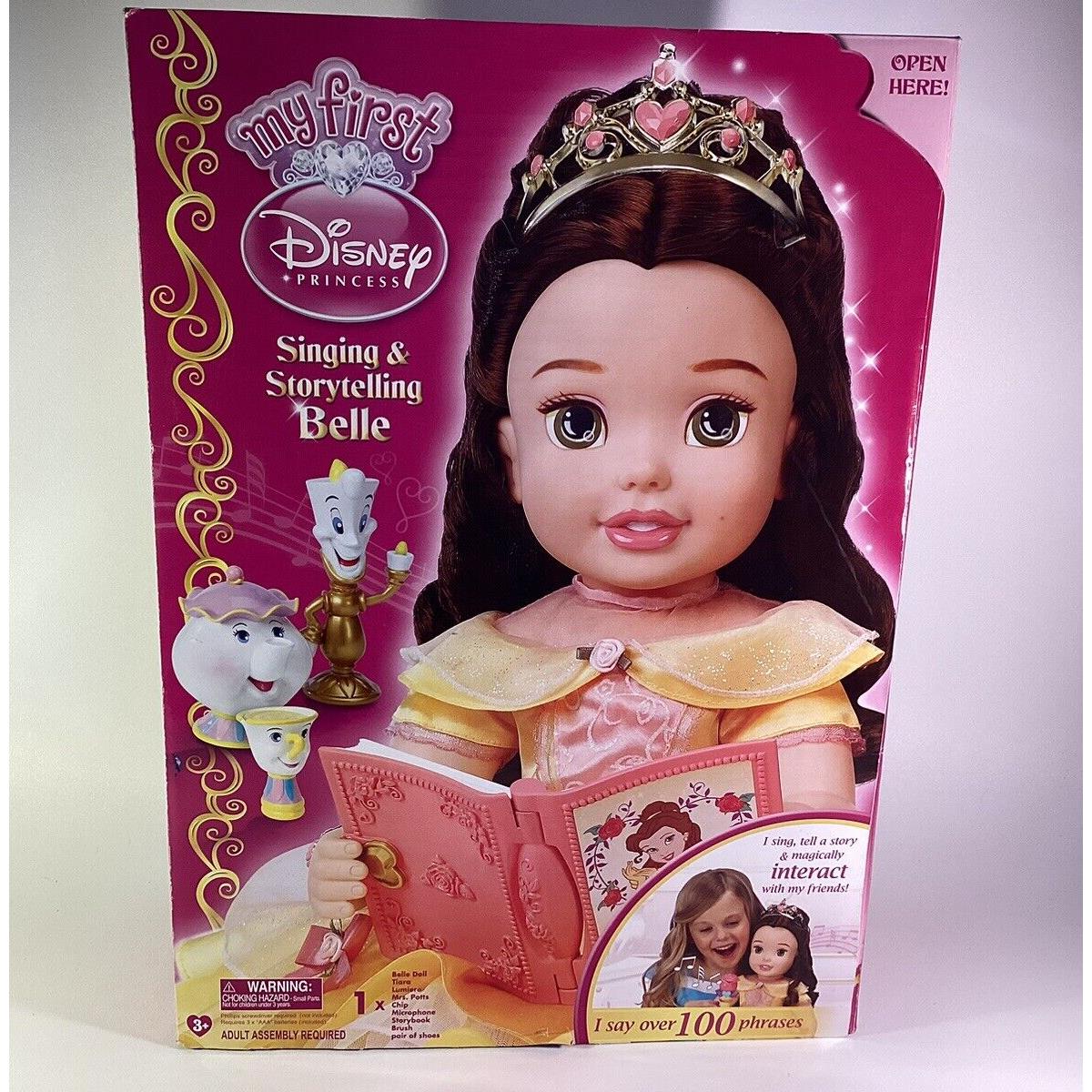 My First Disney Princess Belle Singing Storytelling Interactive 20 Doll