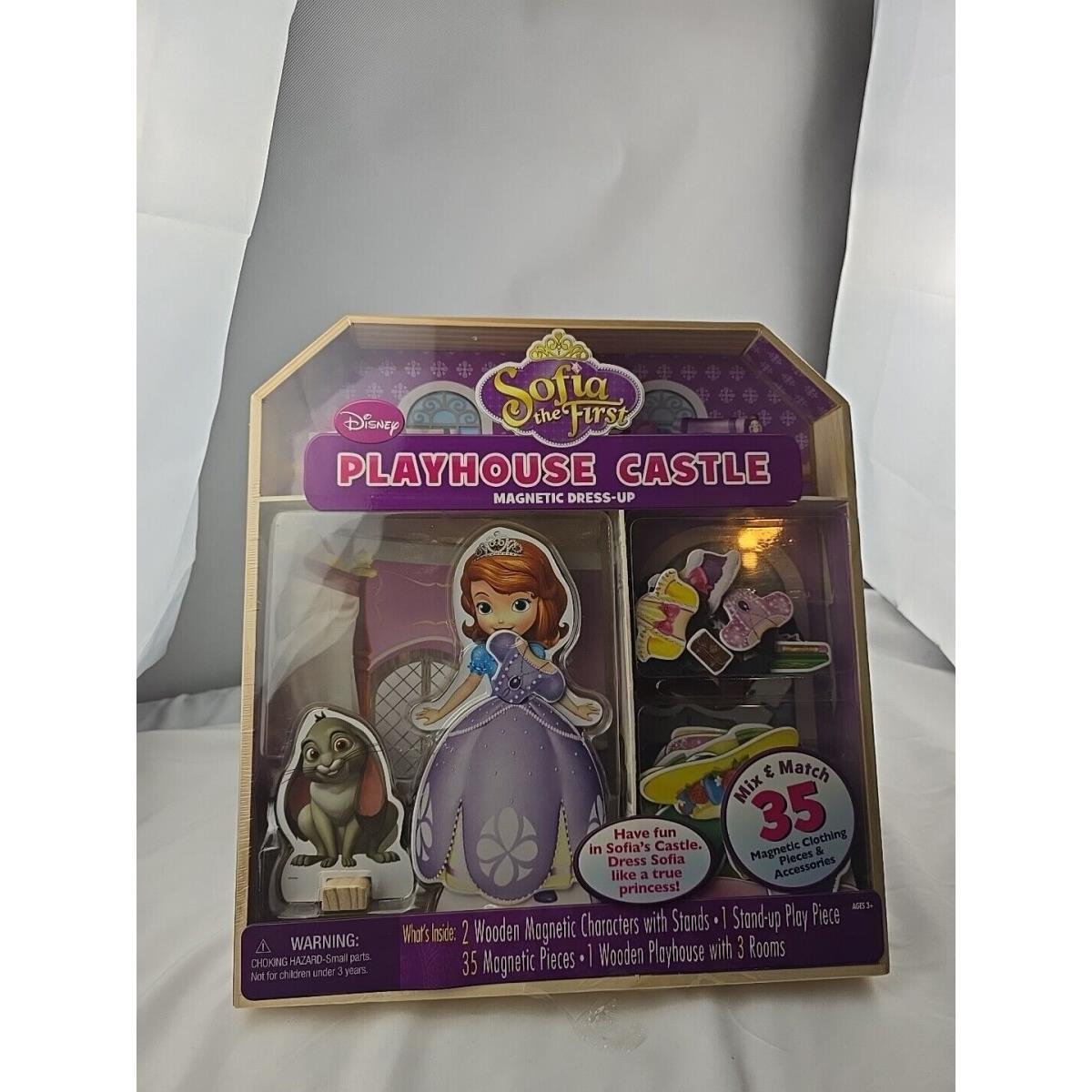 Disney s Princess Sofia The Firstmagnetic Wooden Doll Dress Up Set 35 Pieces