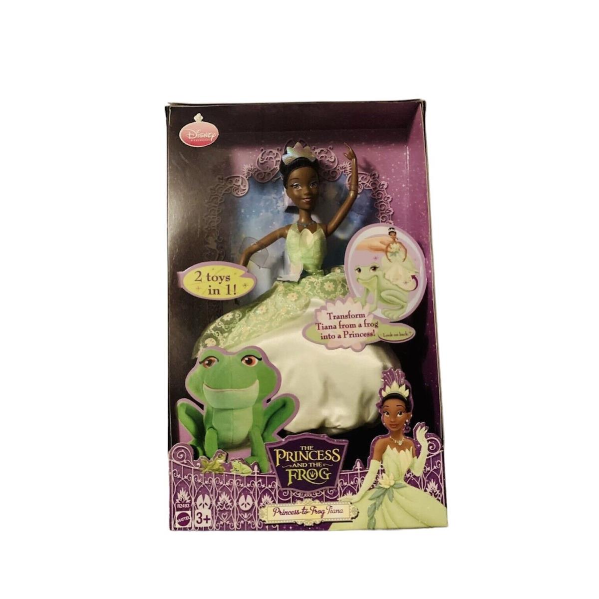 Mattel 2009 Disney The Princess The Frog Princess To Frog Tiana