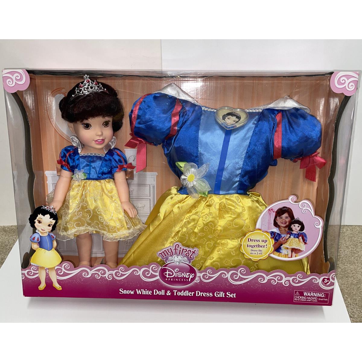 MY First Disney Princess Snow White Doll Toddler Dress Gift Set