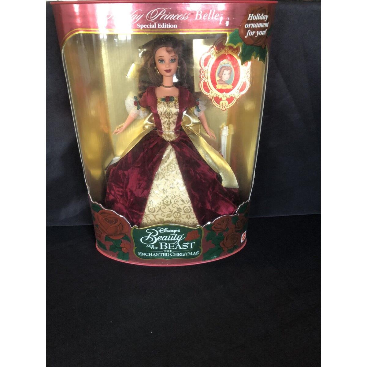 Disney Holiday Princess Belle Special Edition Nrfb W/accessories 16710