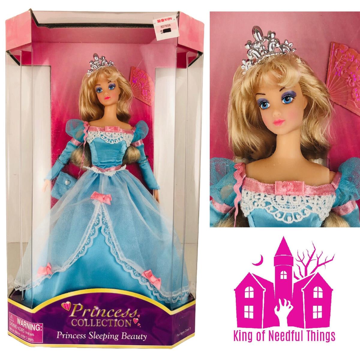 Sleeping Beauty Princess Collection Doll Barbie Disney Once Upon A Dream 2004