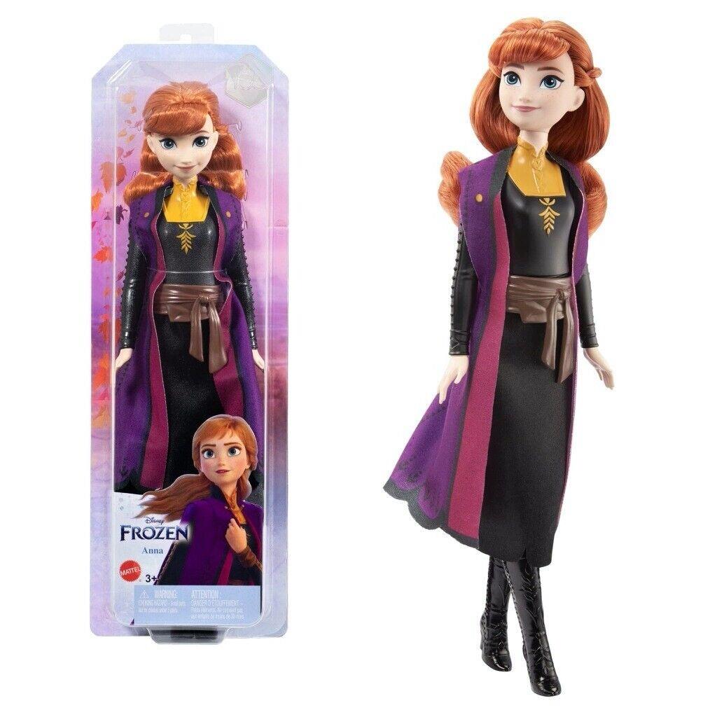 Mattel Disney Frozen Anna Fashion Doll Toy HLW50