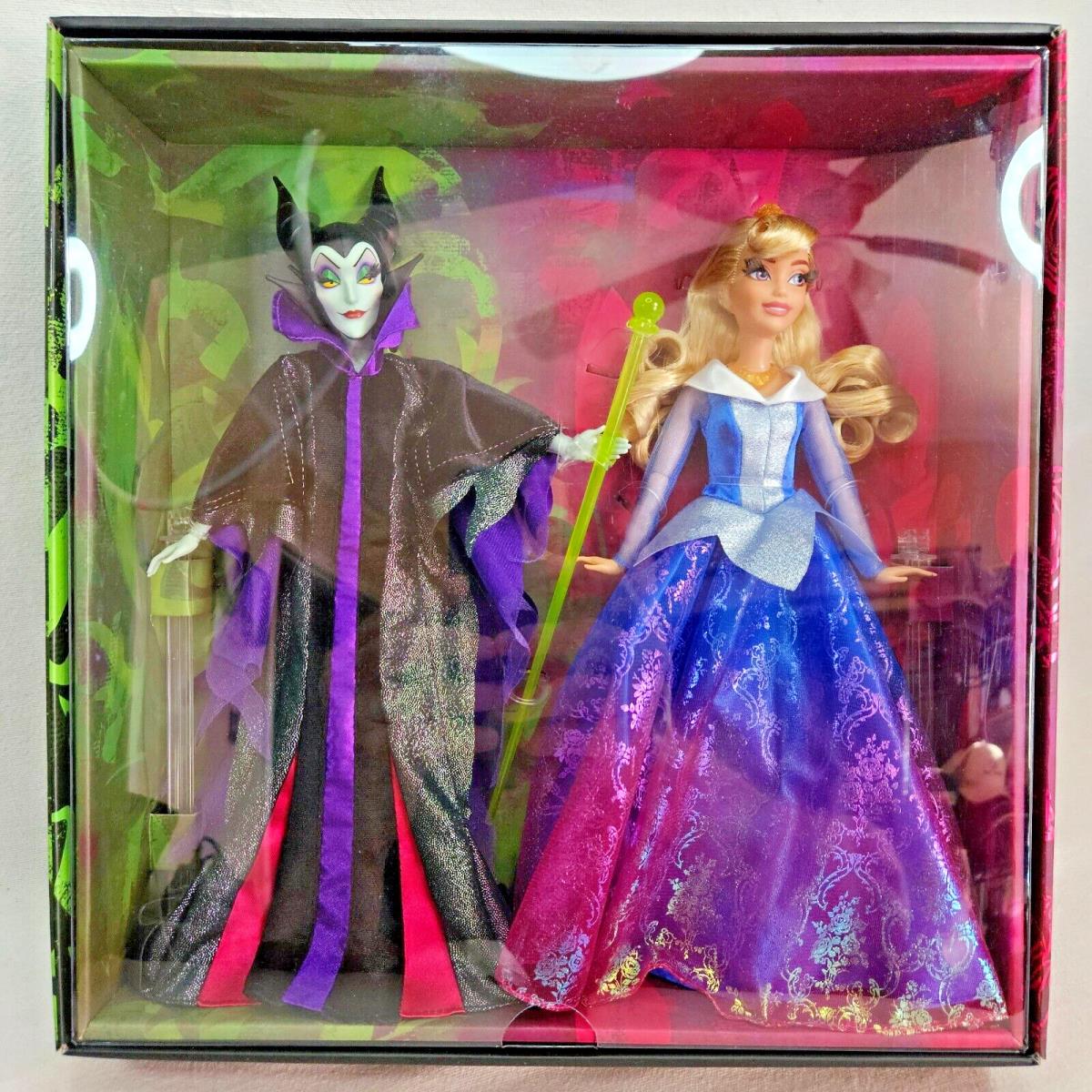 Mattel Disney Princess Collector Maleficent Aurora Fashion Doll Set 2024