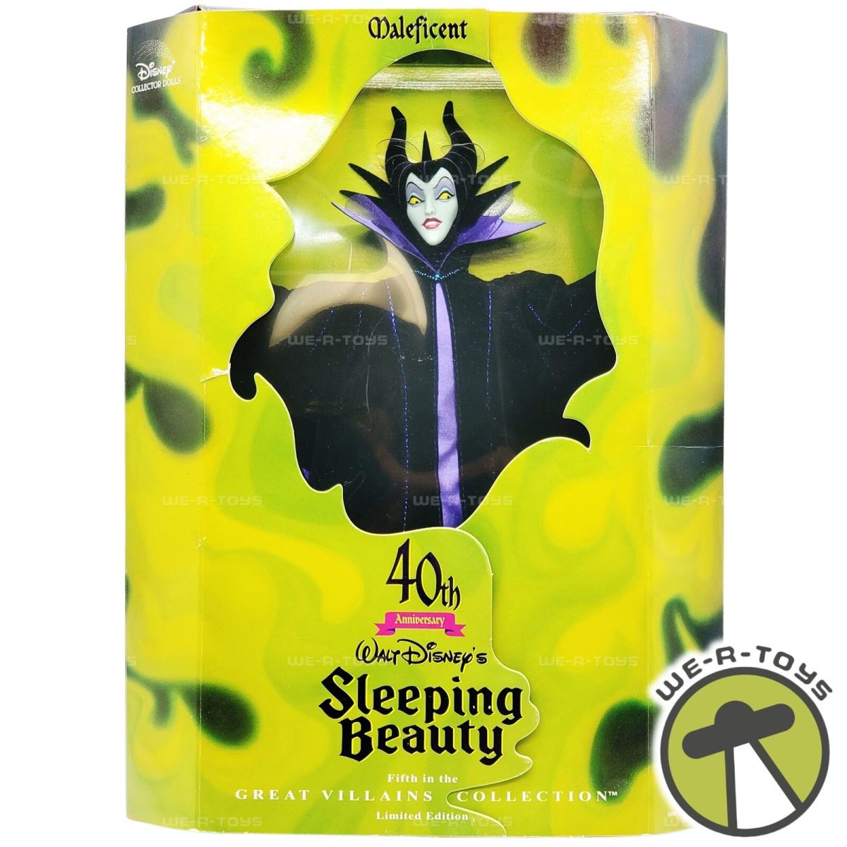 Disney Sleeping Beauty 40th Anniversary Maleficent Limited Edition Doll 1998