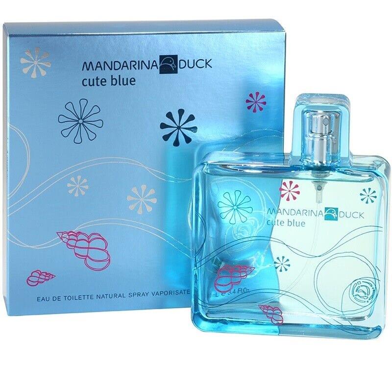 Cute Blue Mandarina Duck 3.4 oz / 100 ml Edt Women Perfume Spray