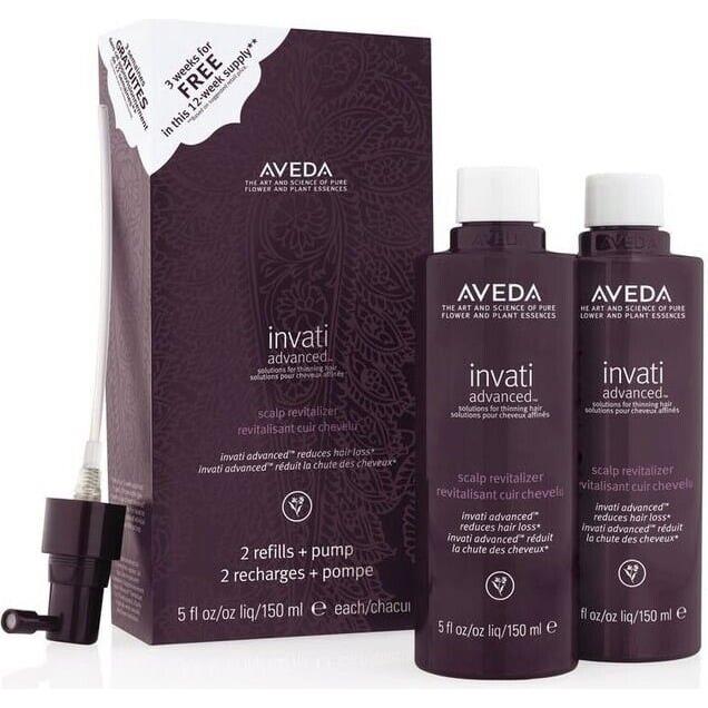 Aveda Invati Scalp Revitalizer For Thinning Hair Thicken Loss 5oz 150ml 2X Set