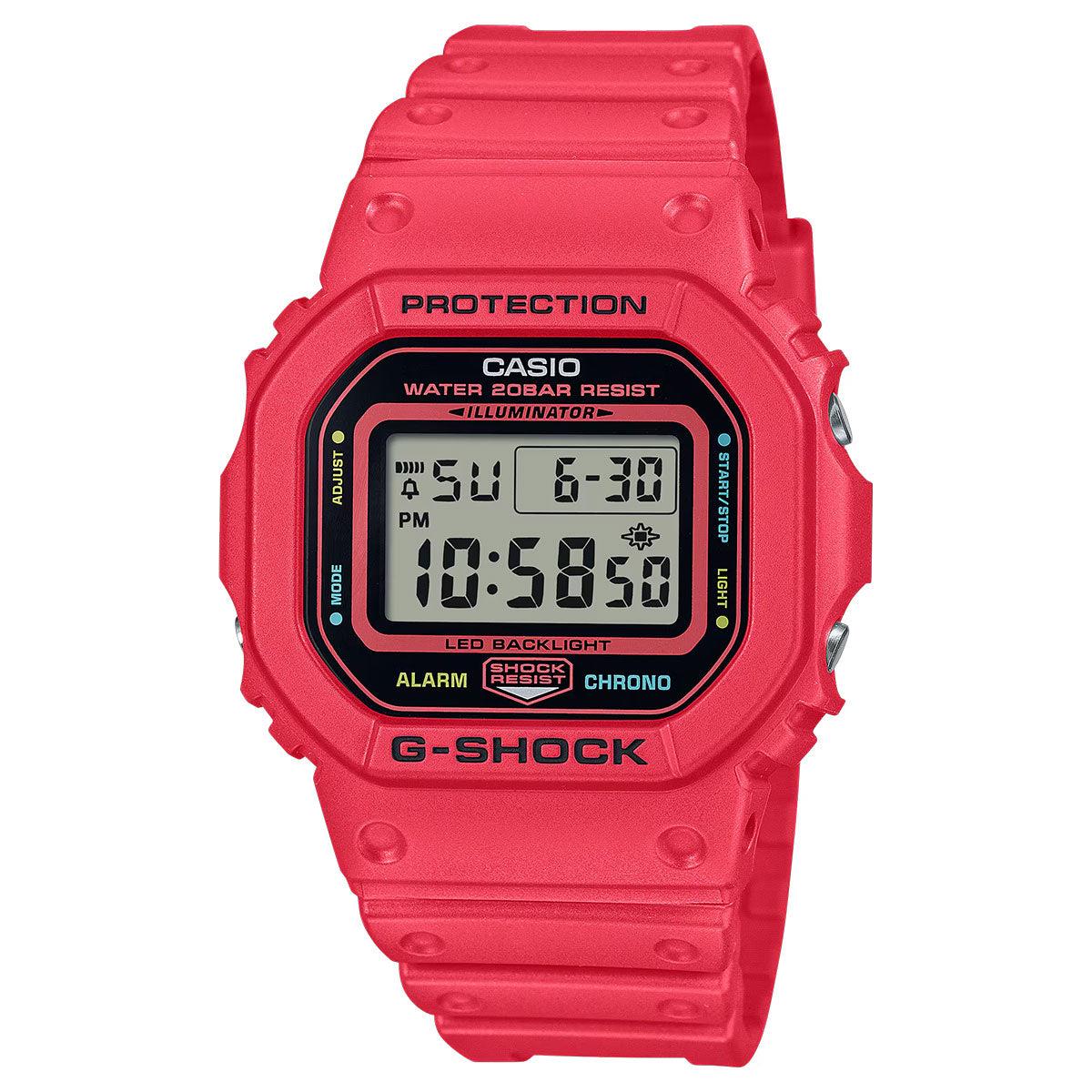 G-shock By Casio Men`s DW5600EP-4 Red Digital Watch