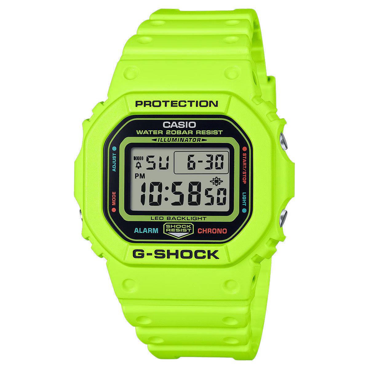 G-shock By Casio Men`s DW5600EP-9 Yellow Digital Watch