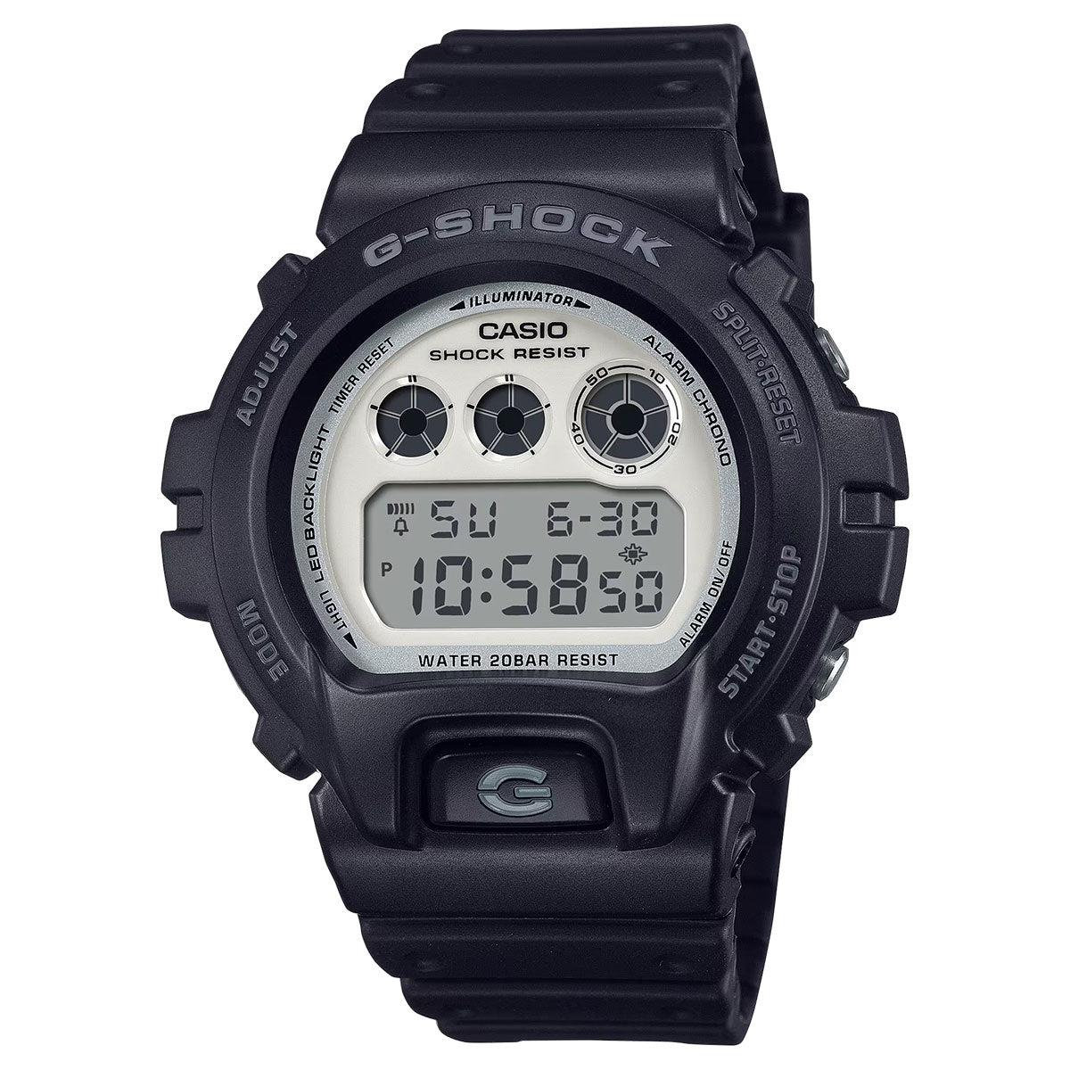 G-shock By Casio Men`s DW6900WD-1 Black/white Digital Watch