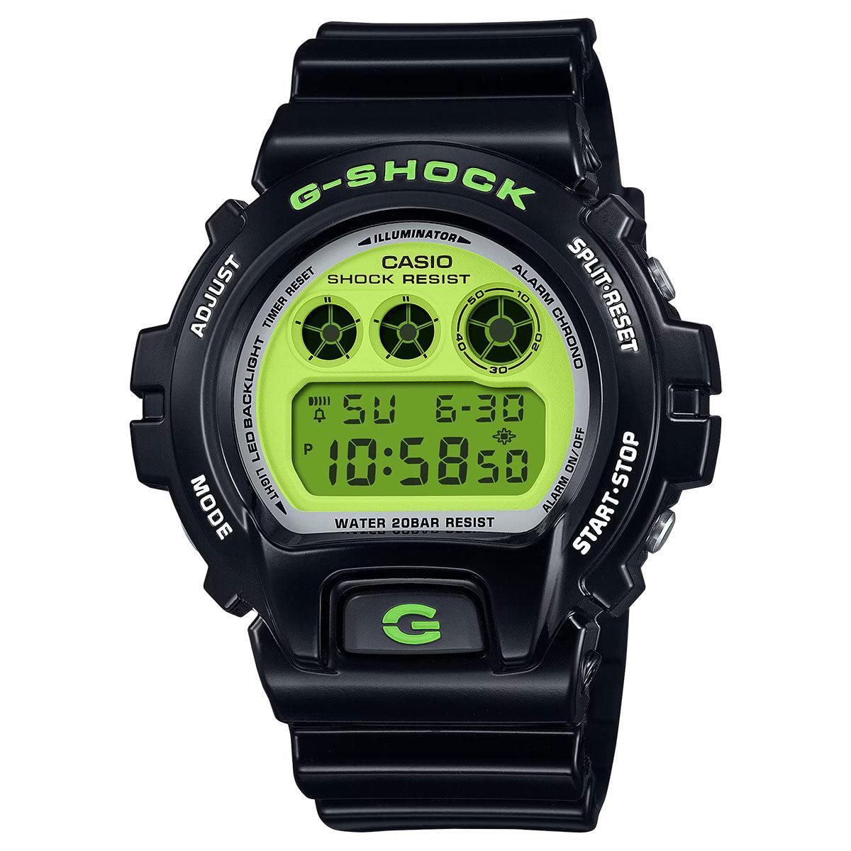 G-shock By Casio Men`s DW6900RCS-1 Black/yellow Digital Watch