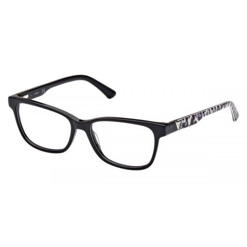 Guess GU2943 001 52 Shiny Black Eyeglasses 52mm