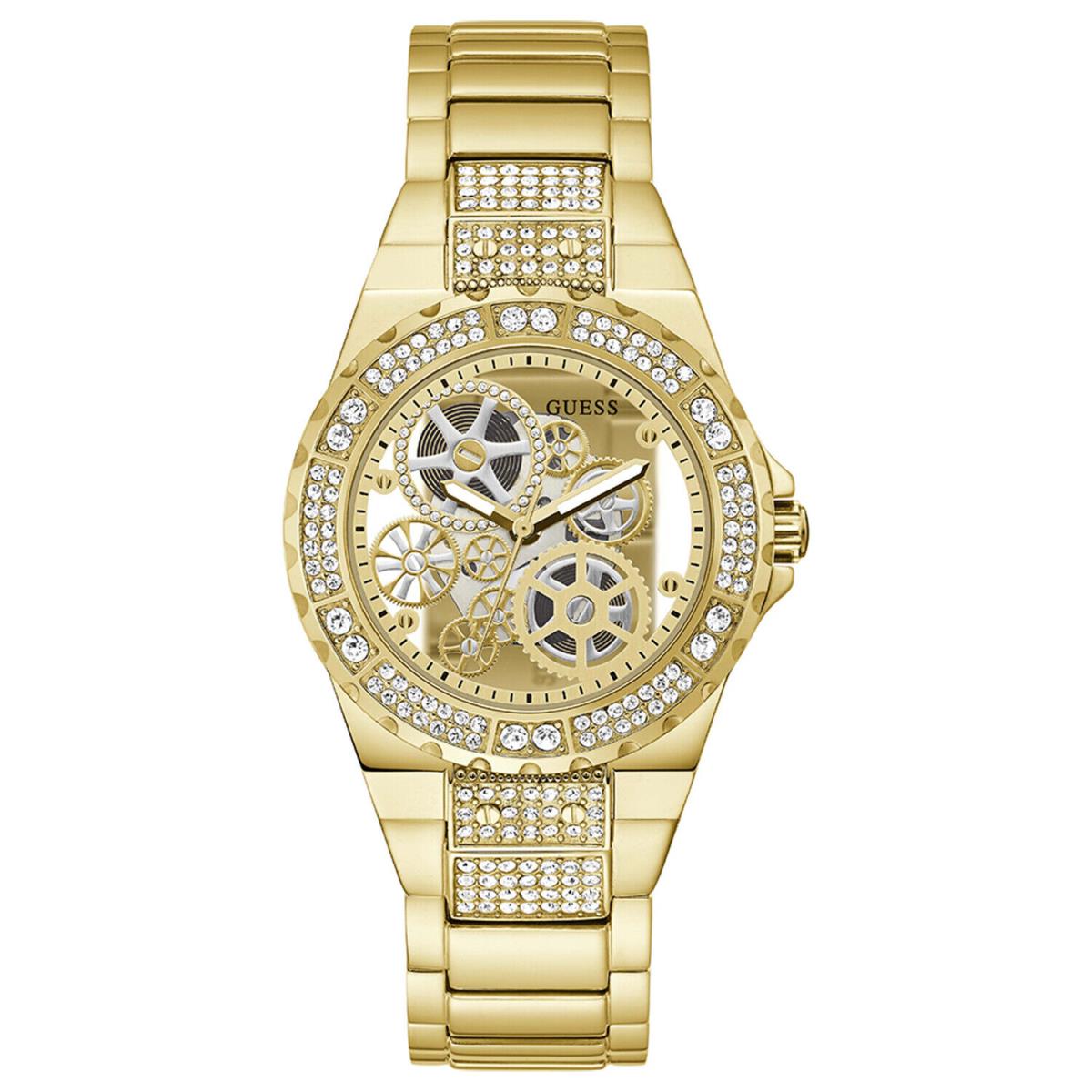 Guess Women`s Classic Gold Dial Watch - GW0302L2