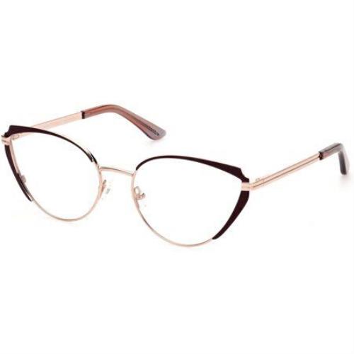 Guess GM0372-069-58 069 Shiny Bordeaux Eyeglasses