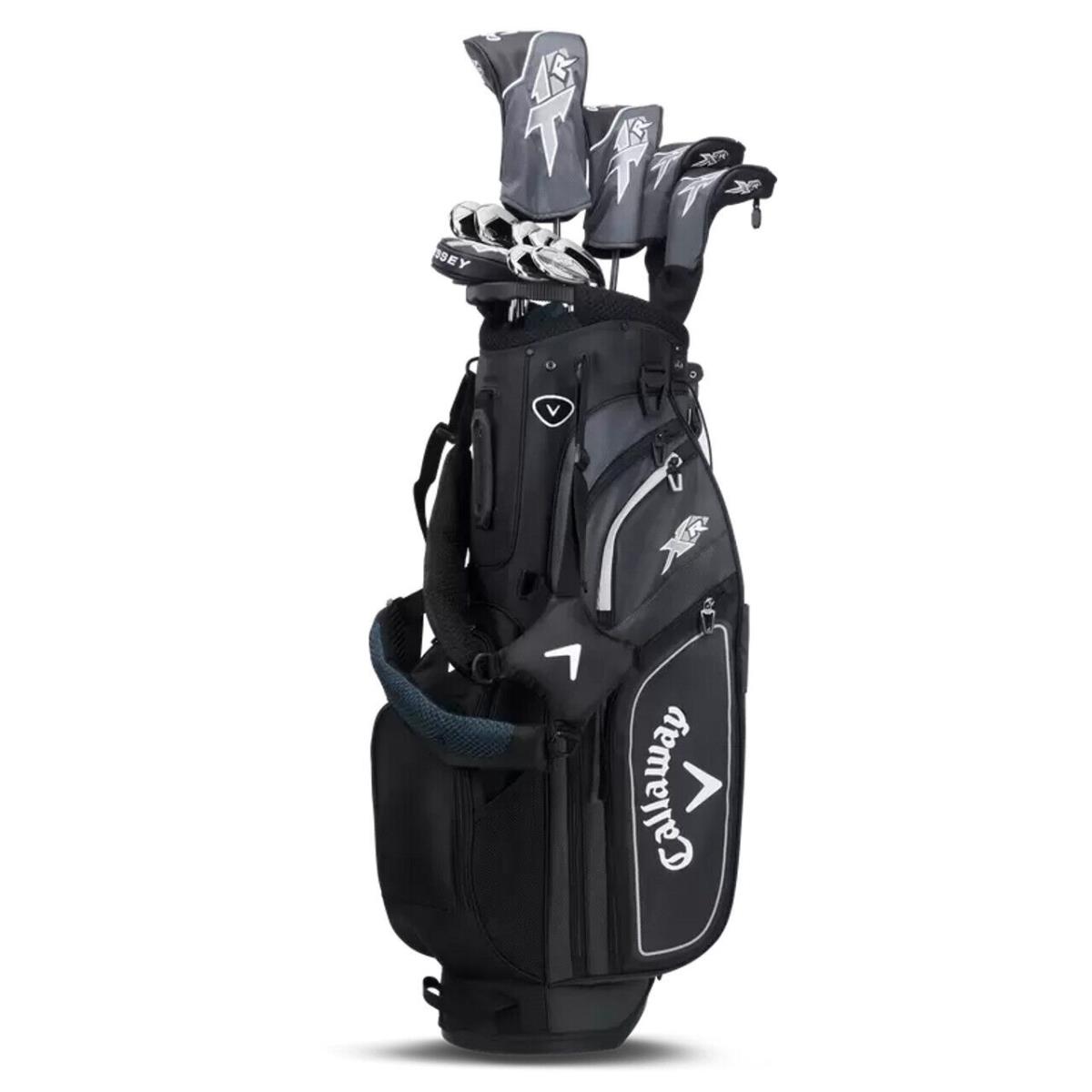 Callaway XR 13 Piece Men`s Package Set - 2024 - Black Silver