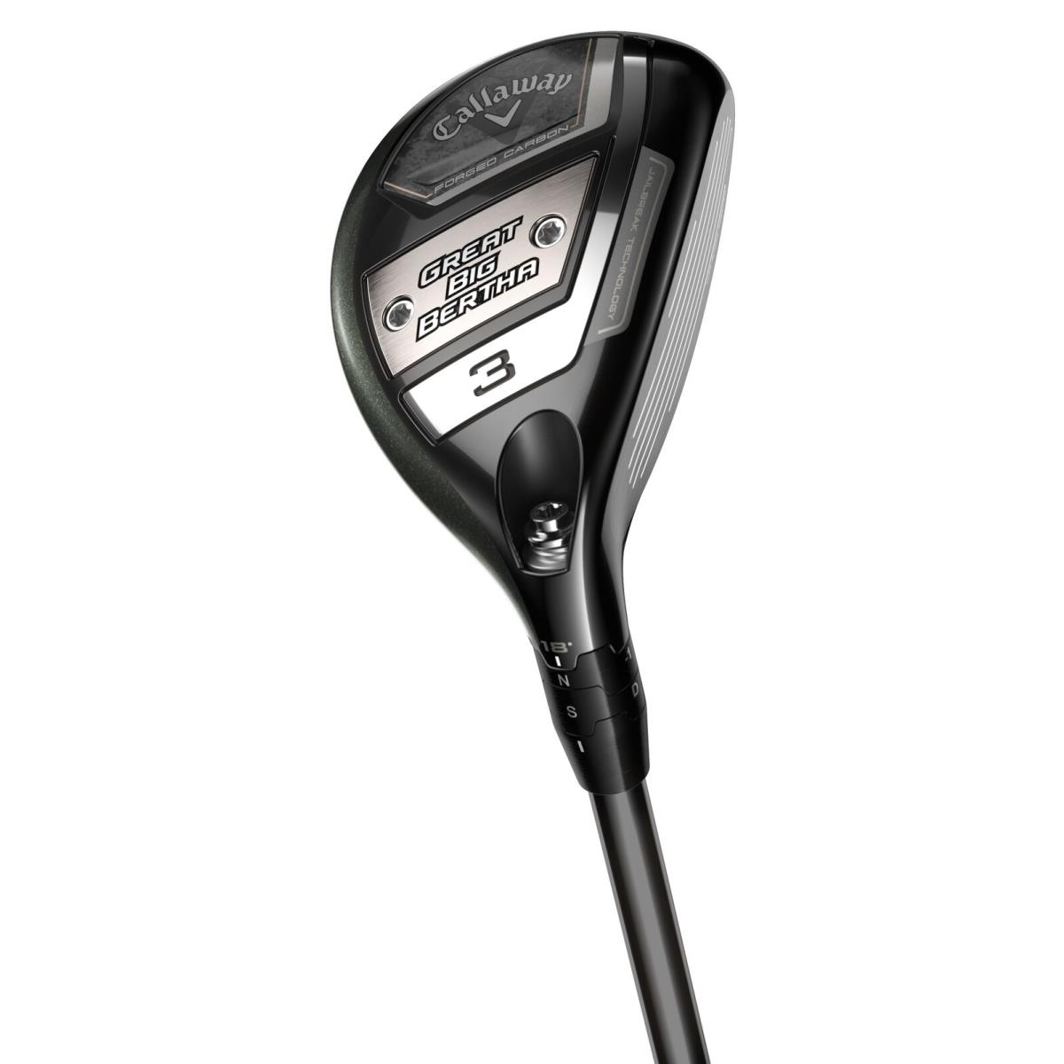 Left Handed Callaway Great Big Bertha 23 18 3H Hybrid Senior Graphite