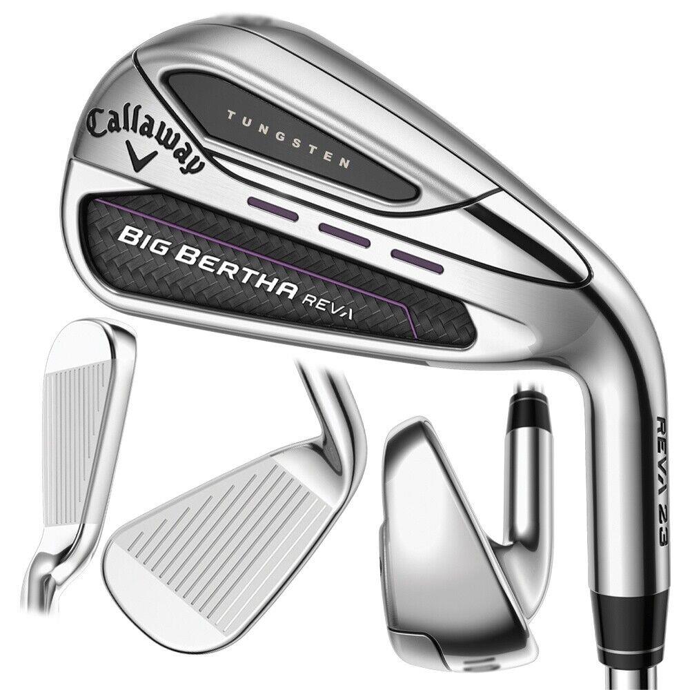 2023 Callaway Women Big Bertha Reva 23 Iron Set Right 5-PW SW Callaway Rch 45 - Chrome